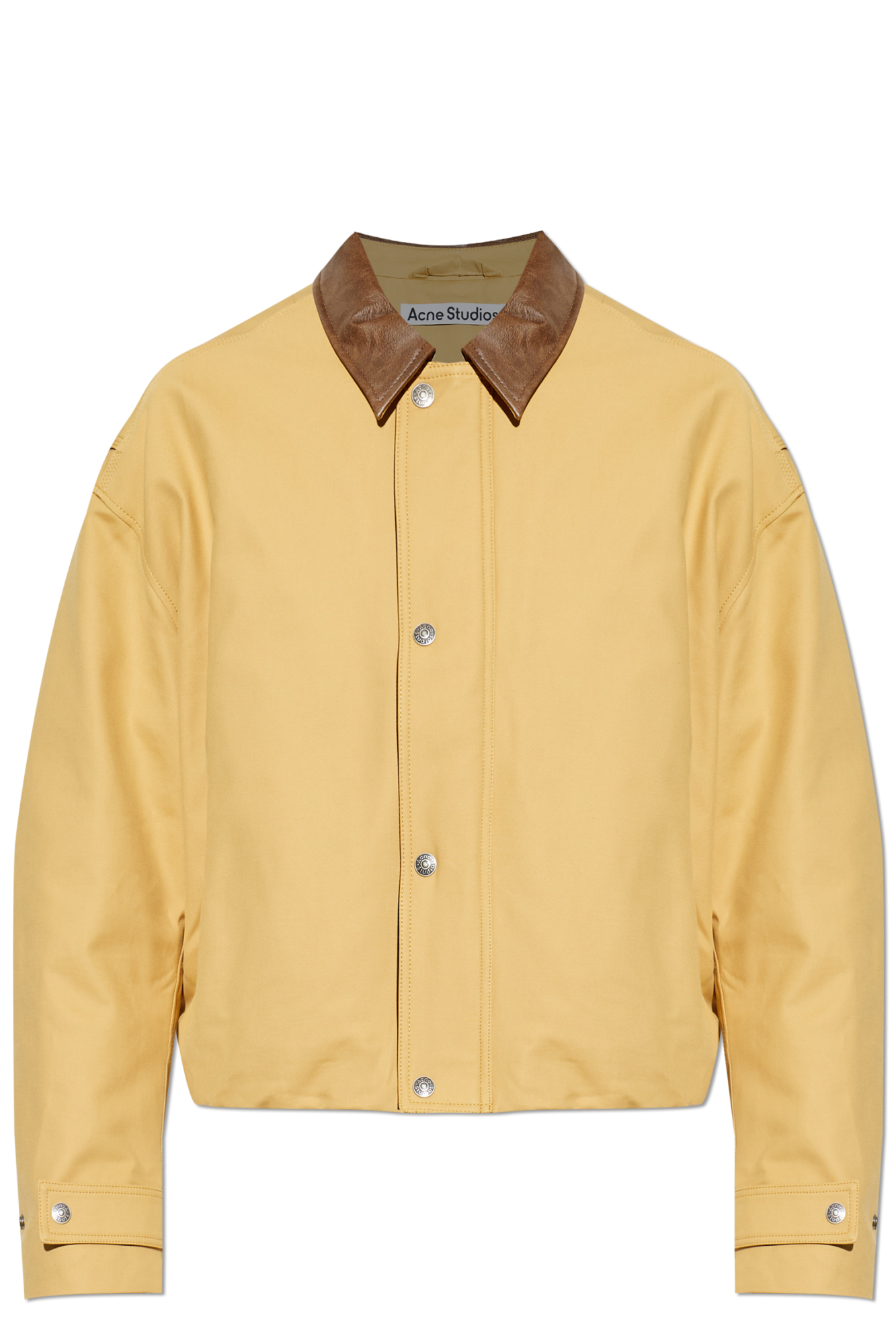 Acne Studios Insulated jacket with leather collar | Men's | Vitkac